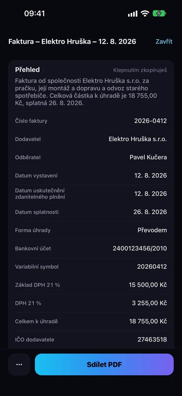 KaranScan – přehled naskenovaných dokumentů v iPhonu